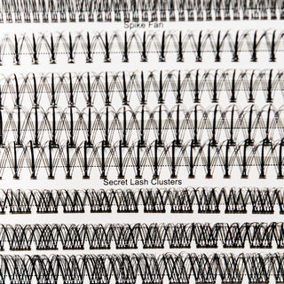 Mixed DIY Lash Clusters Kit with Bottom Lashes