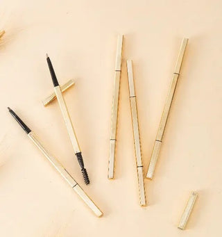 Gold Double Fine Eyebrow Pencil - Cosmetic Essentials Online