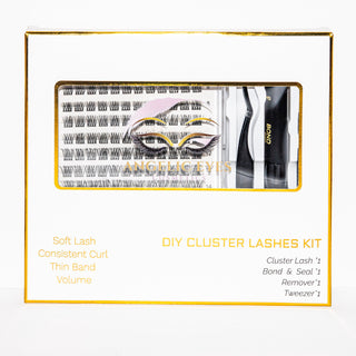 Natural DIY Cluster Lash Kit