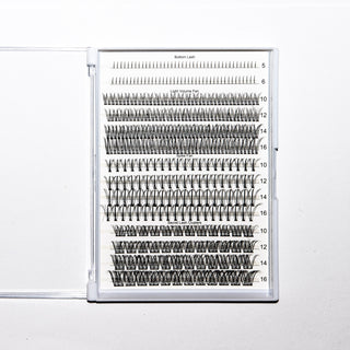 Mixed DIY Lash Clusters Kit with Bottom Lashes